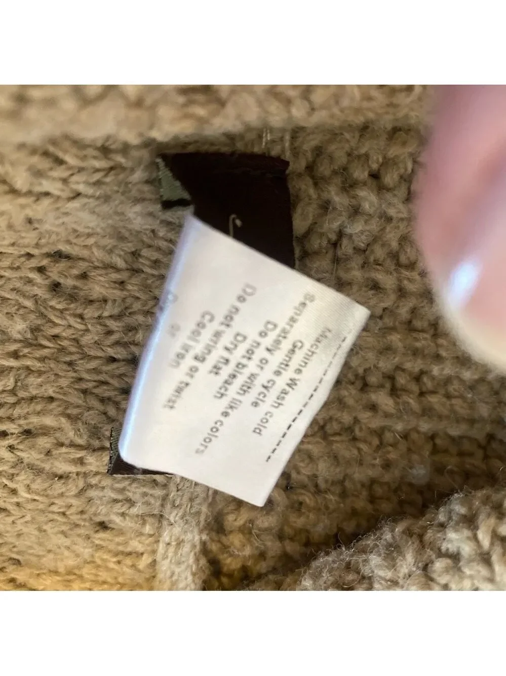 Wool-Blend Cowl Neck Knit Sweater Poncho – OS – Jperico Made in Italy